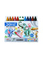 DOMS Non-Toxic Jumbo Wax Crayon Set – 12 Assorted Shades