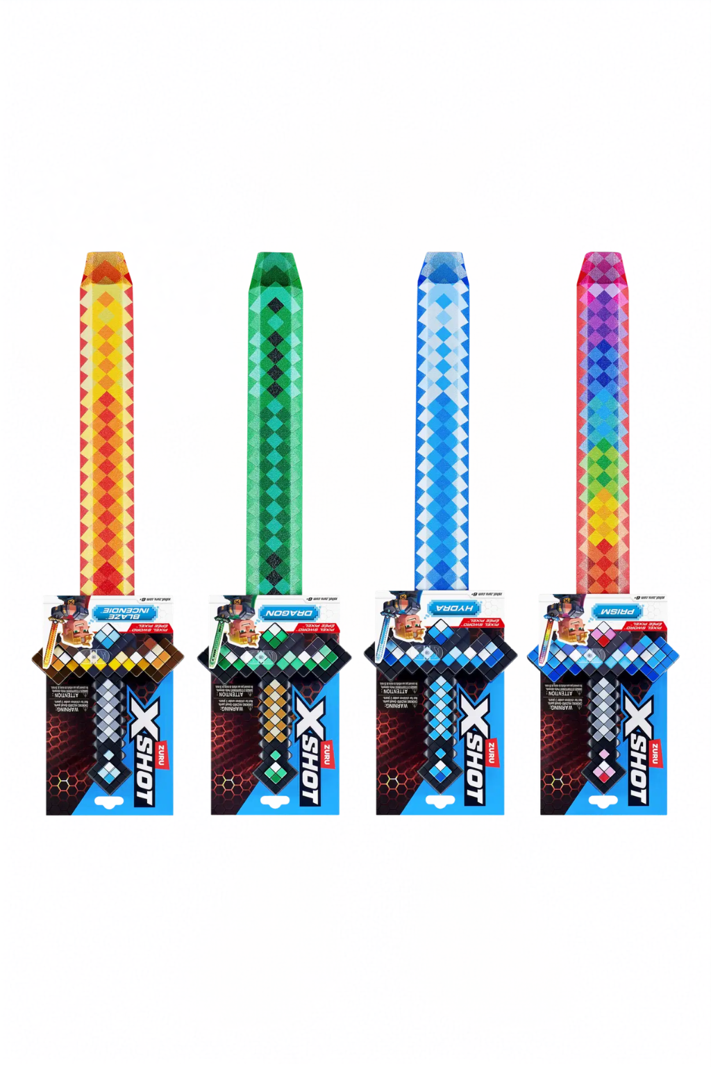 X-Shot Pixel Sword Series 1 – Assorted