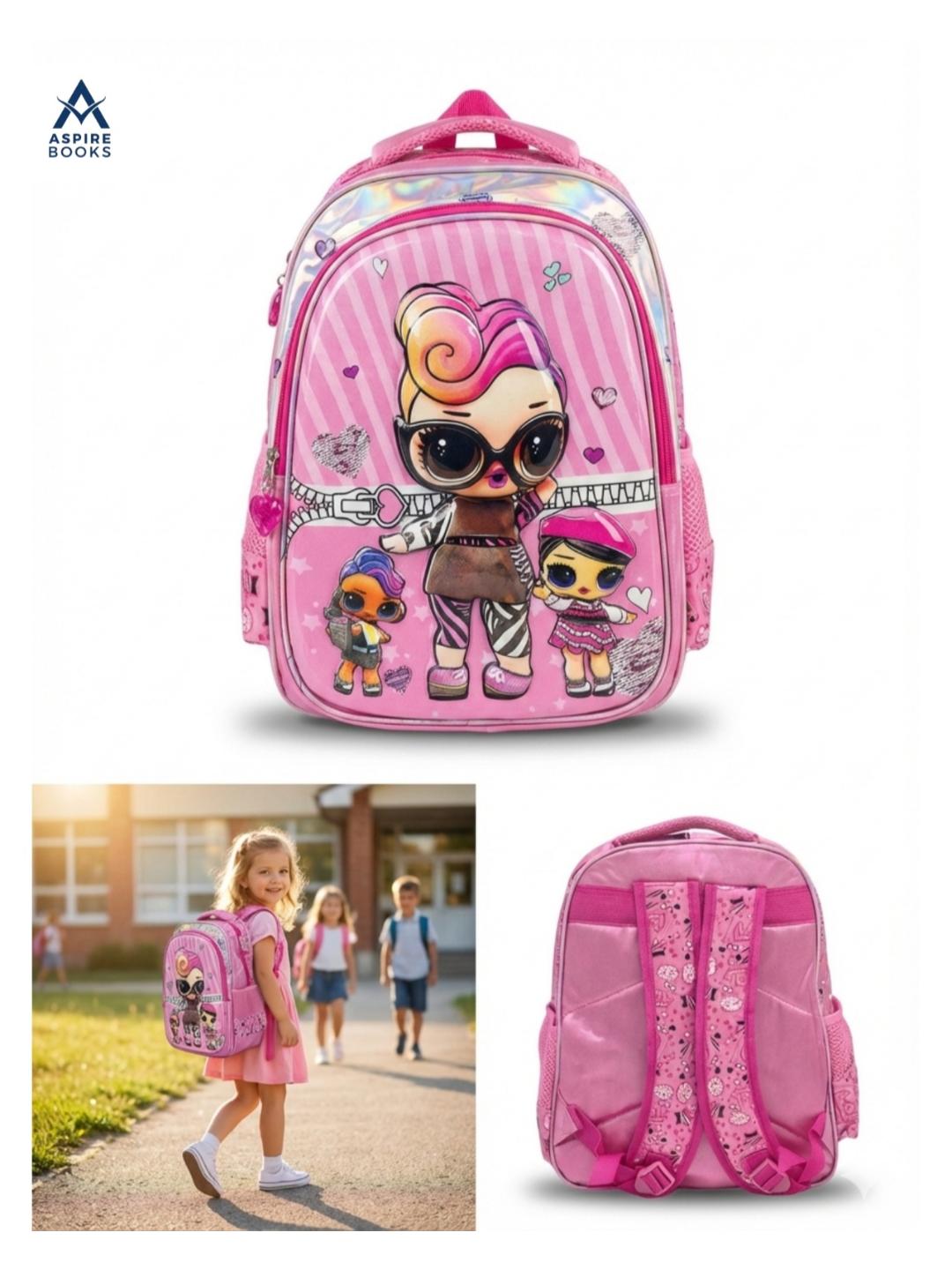 L.O.L School Backpack , Pink