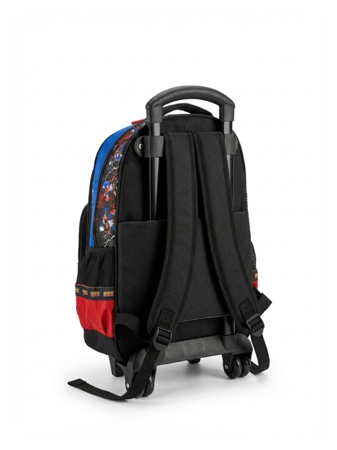 3 in 1 Sonic School Trolley Bag Set