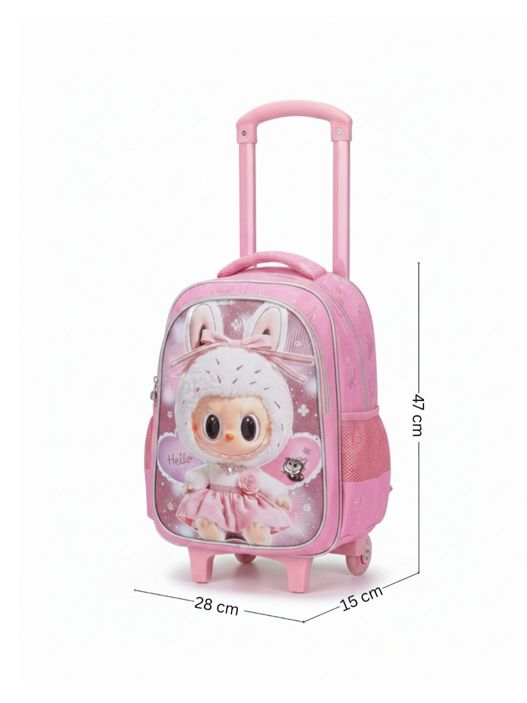 Labubu 3 in 1 Trolley Bag Set