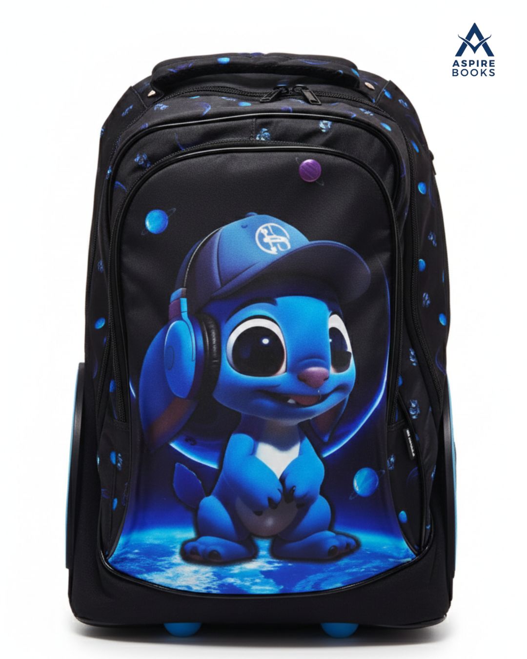 3 in 1 Stich Trolley Backpack set