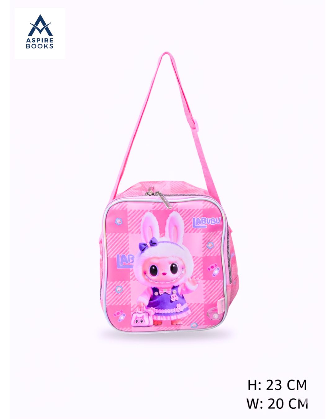 3 in 1 Labubu School Trolley Bag Set