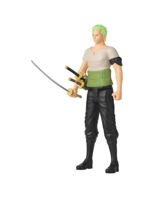 Bandai Anime Heroes Mega Roronoa Zoro (17cm) Action Figure صورة ثانوية