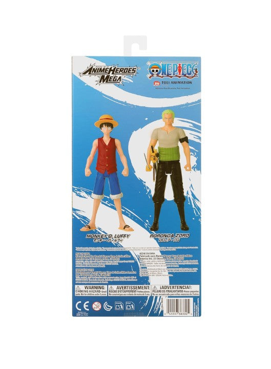 Bandai Anime Heroes Mega Roronoa Zoro (17cm) Action Figure