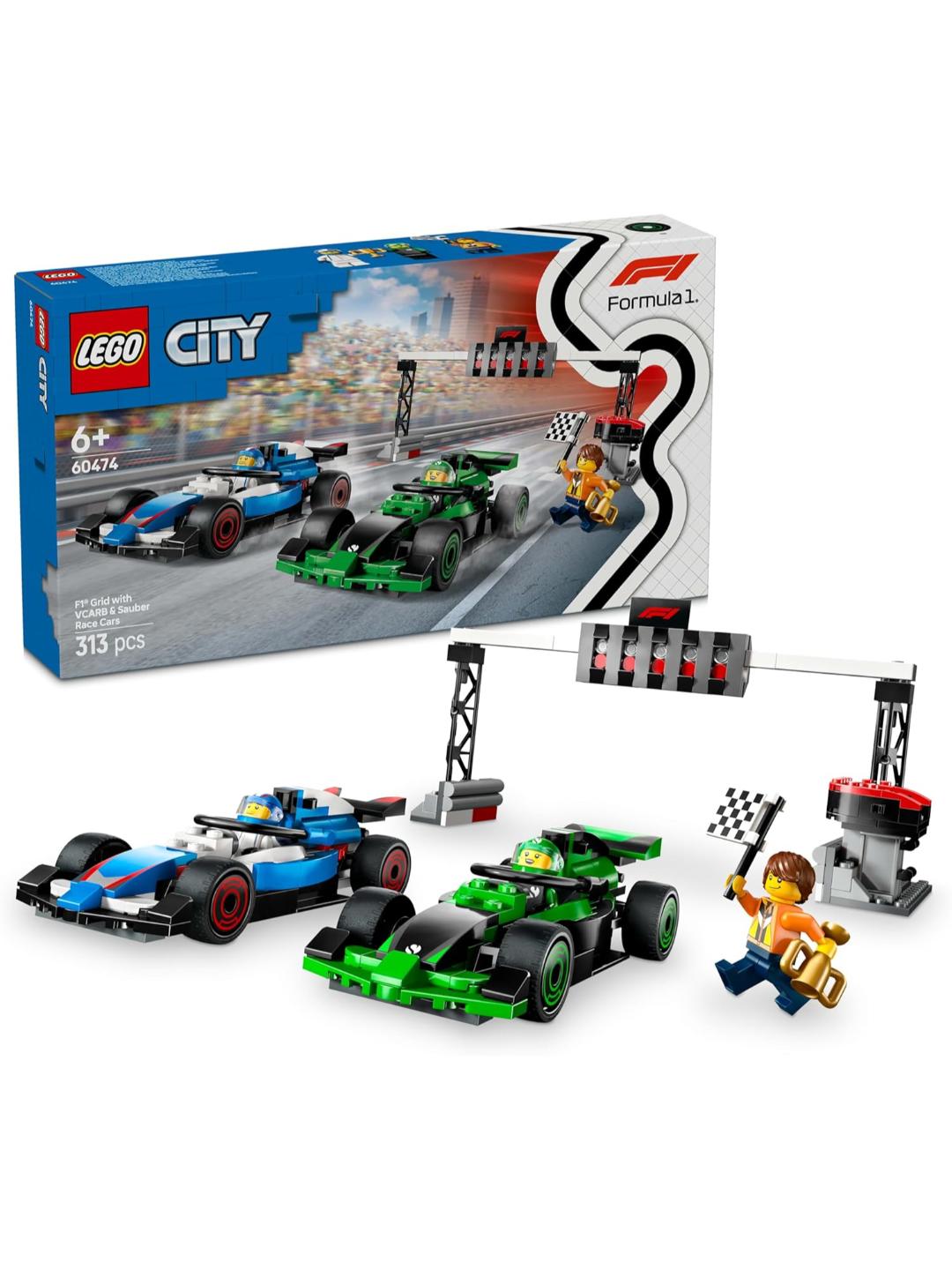 LEGO City Formula 1 F1 Grid with VCARB & Sauber 60474 Building Set