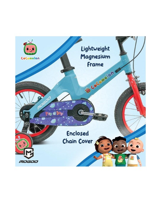 Cocomelon Bicycle 12 Inch Blue