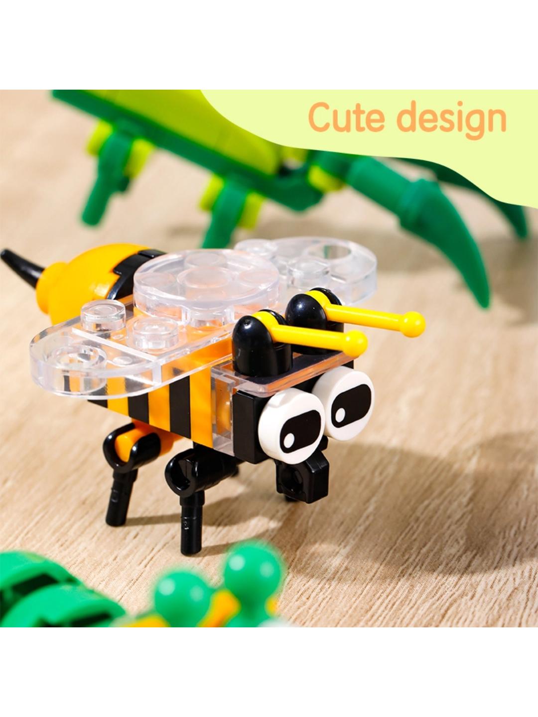 Deli EH740 Kids Insect Building Block Set – Assorted