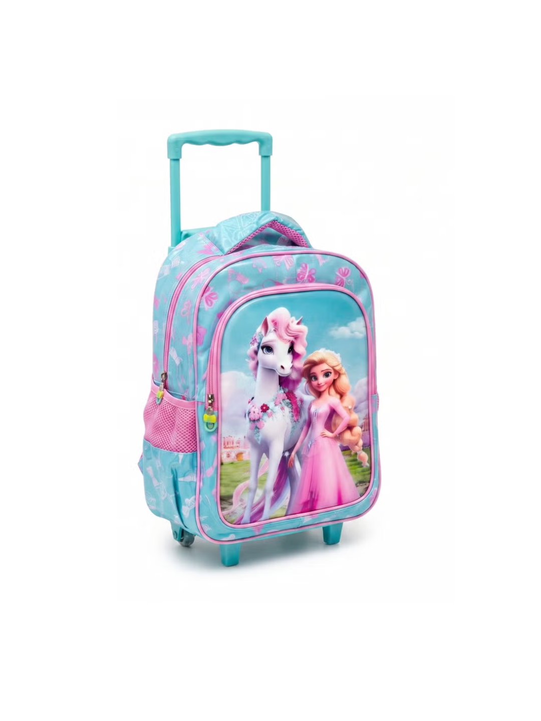 3-in-1 Disney Princess Rapunzel Backpack 16 Inch Green