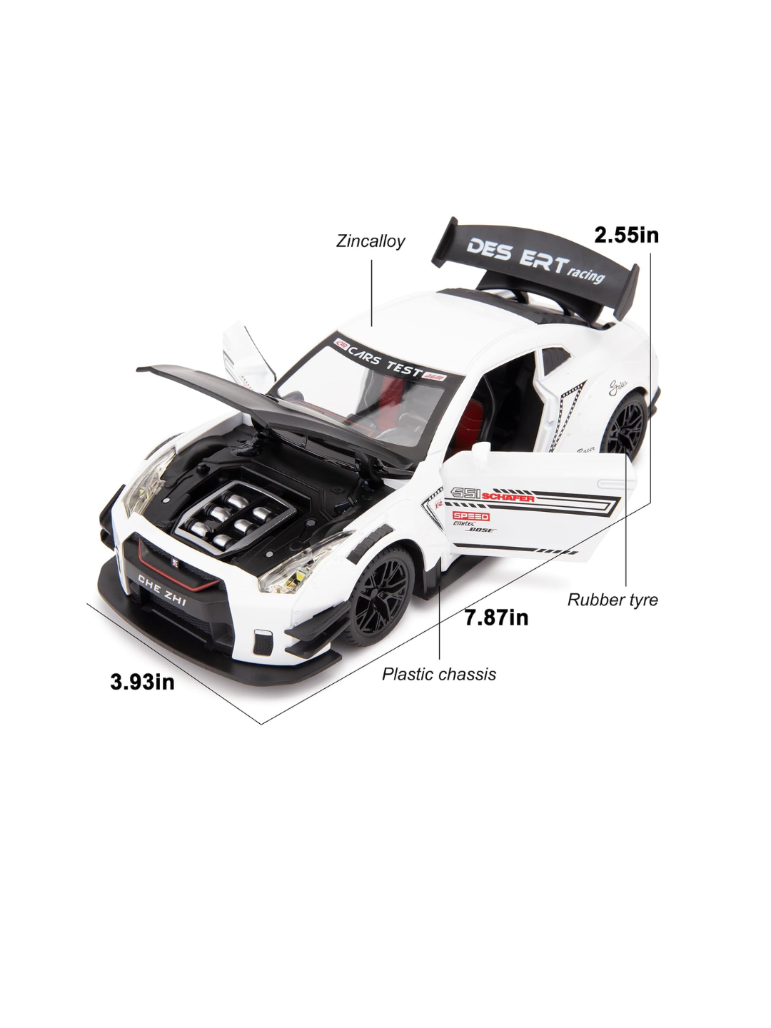 1:24 Nissan GT-R Model Car