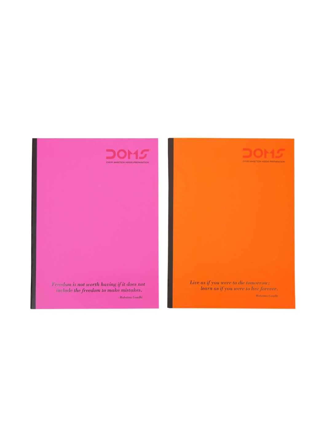 Doms Exercise Book 21 x 16 cm, 50 Sheets, Single Line, Interleaf – 8905 - Asst
