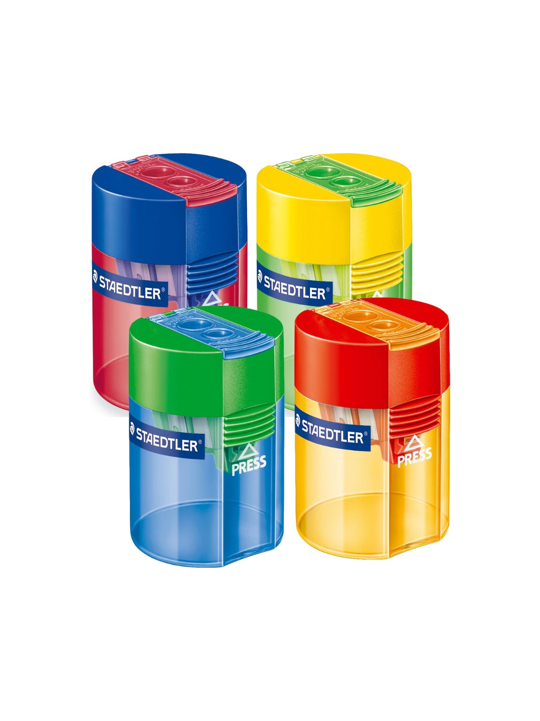 Staedtler Single Hole Tub Sharpener Assorted Colour  ST-511-006