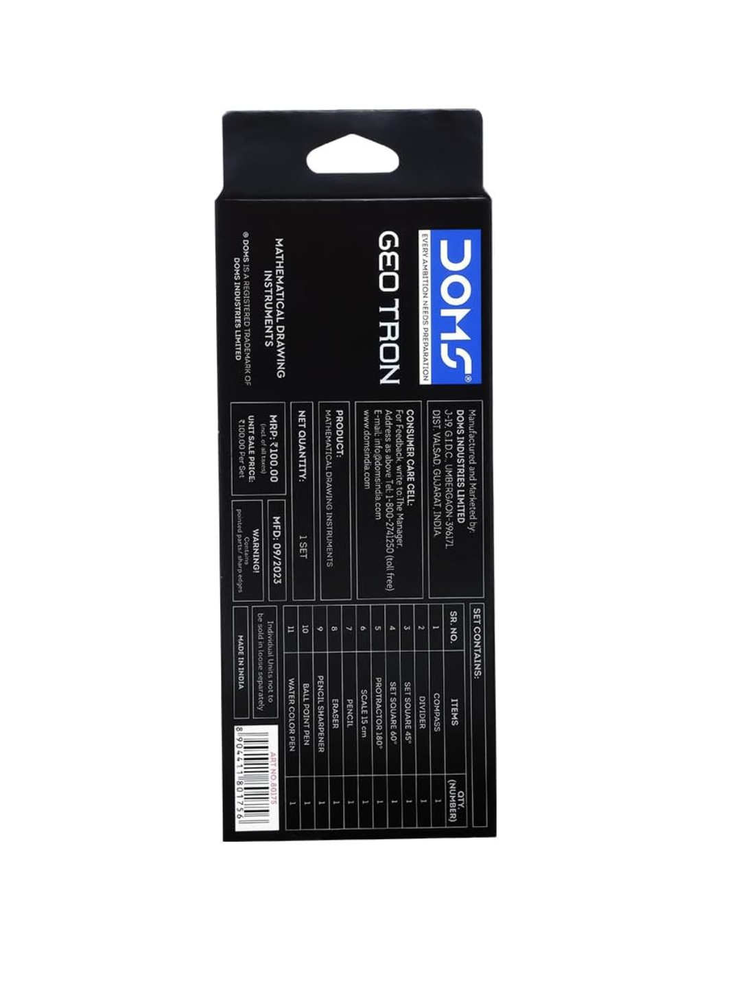 Doms Geotron Mathematical Set – 80175/80178