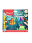 Maped Jungle Fever Jumbo Felt Tip Pens 12 Colours MD-846900