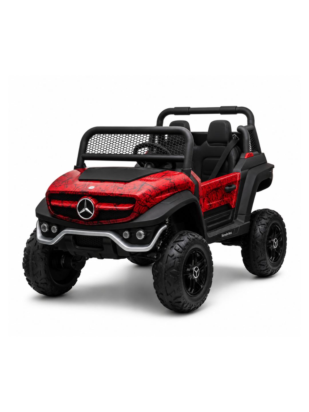 Mercedes-Benz Unimog 4 x 4 Electric Ride-On Car  Red Kids Vehicle