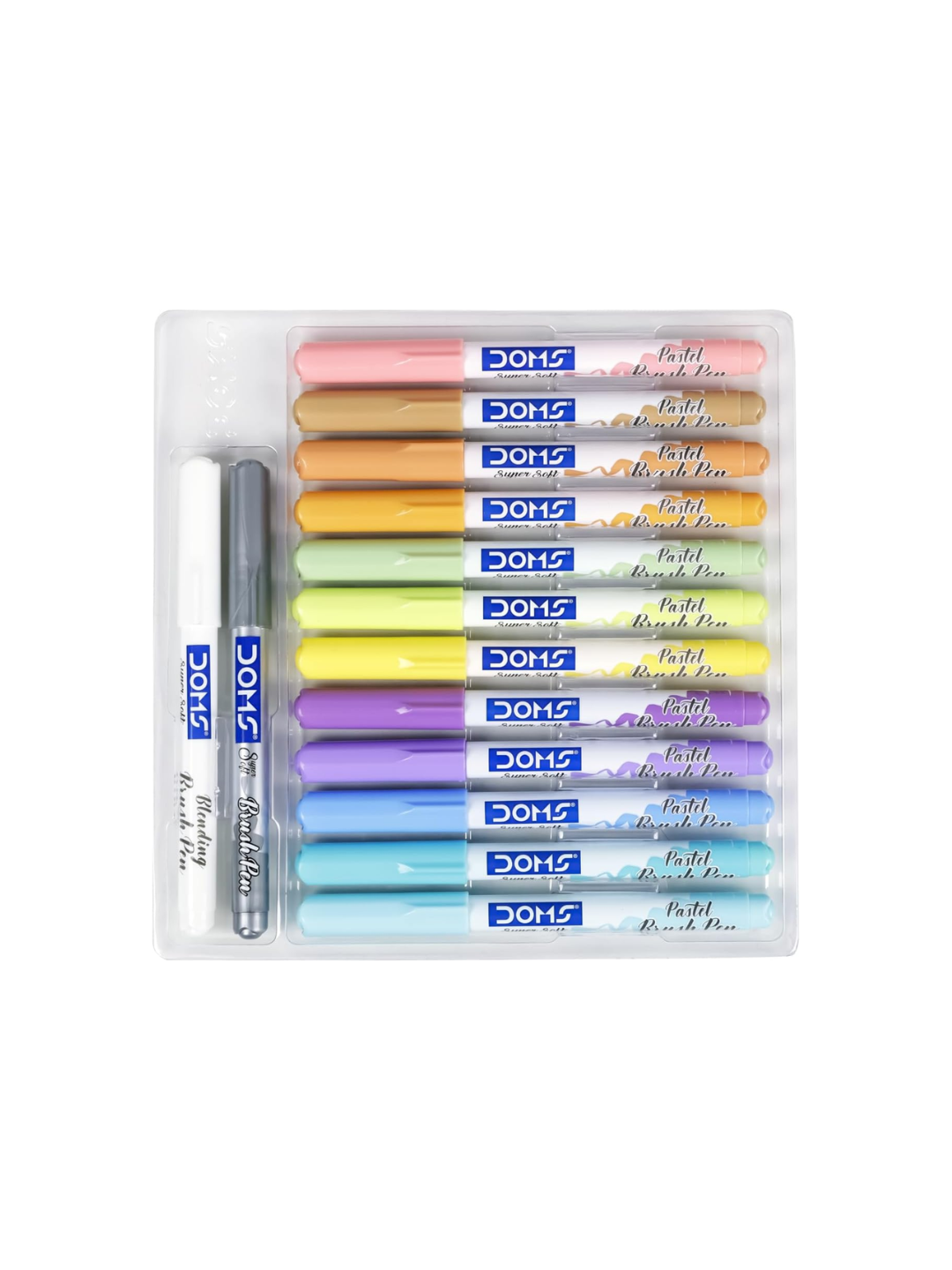 Doms Pastel Brush Pens Display 12 Shades صورة ثانوية