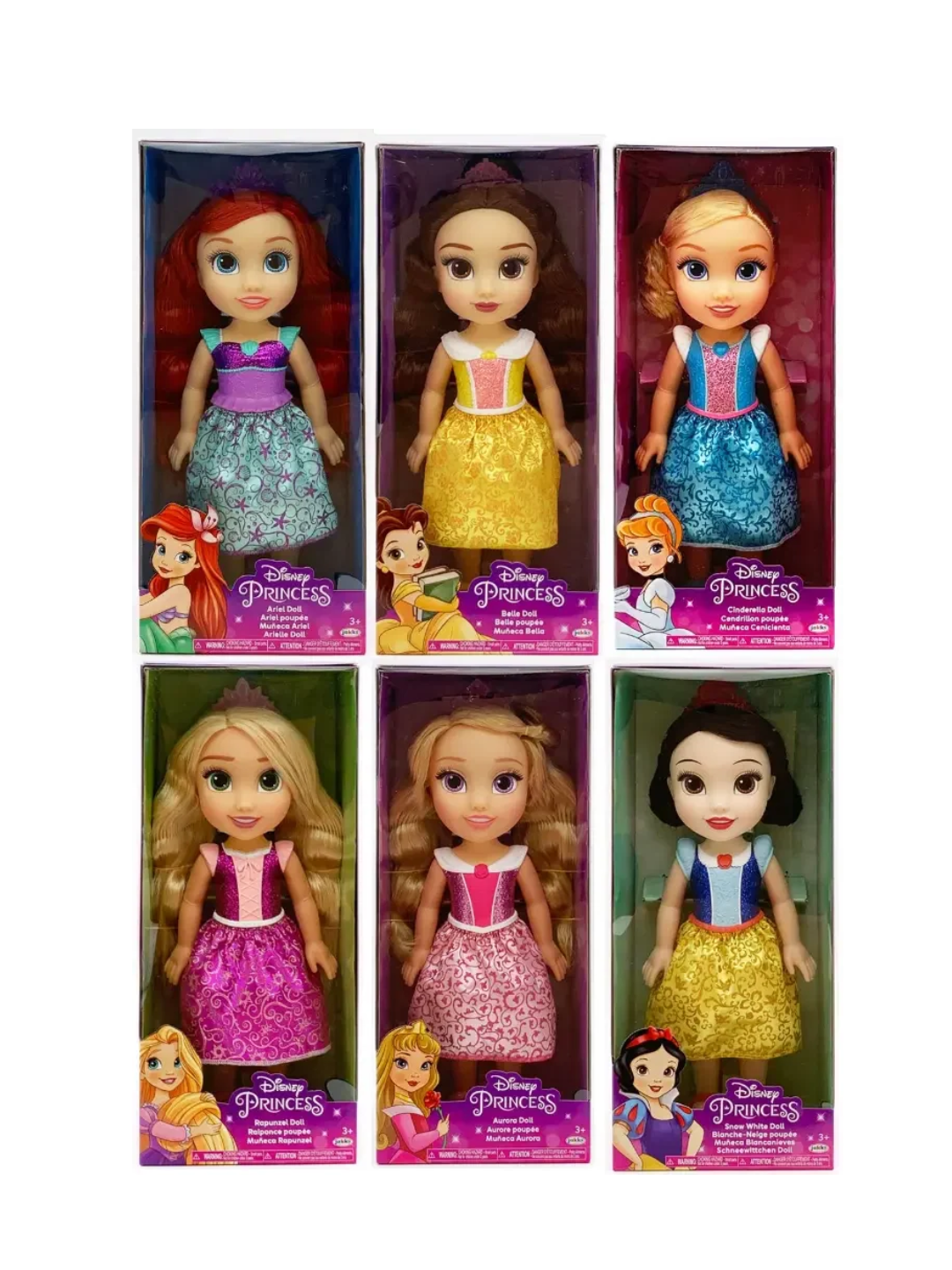 Disney Princess Value Doll Hard Bodice 15-Inch, 1 Piece Asst