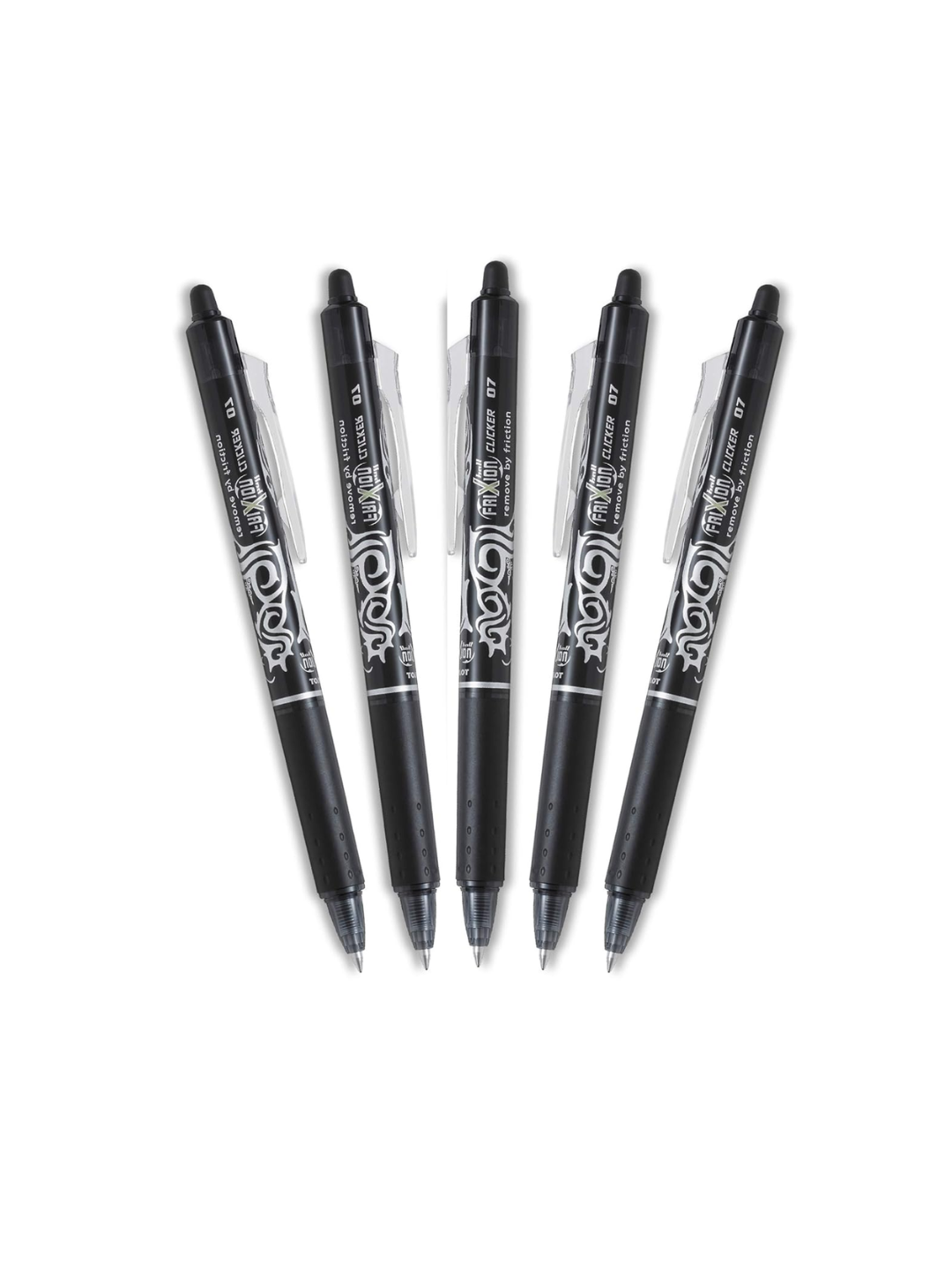Pilot Frixion Erasable Roller Ball Pen 0.7 mm - 5 Pack الصورة الرئيسية